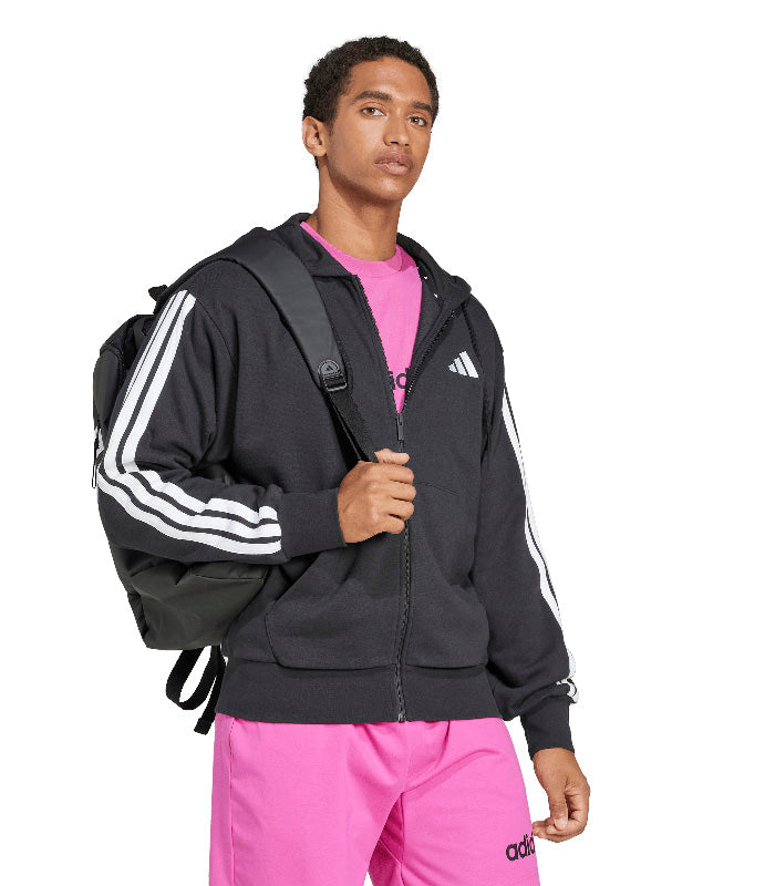 Polerón Adidas  Essentials 3 Tiras French Terry  JD1877