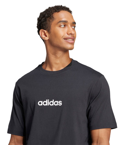 Polera Adidas  Essentials Linear Single  JE8993