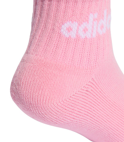 Calceta Adidas Linear Kids 5 Pares  JF8541