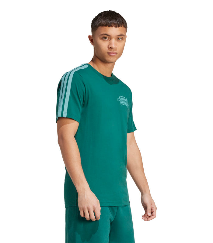 Polera Adidas  Graphic Estampado Universitario  JM6418
