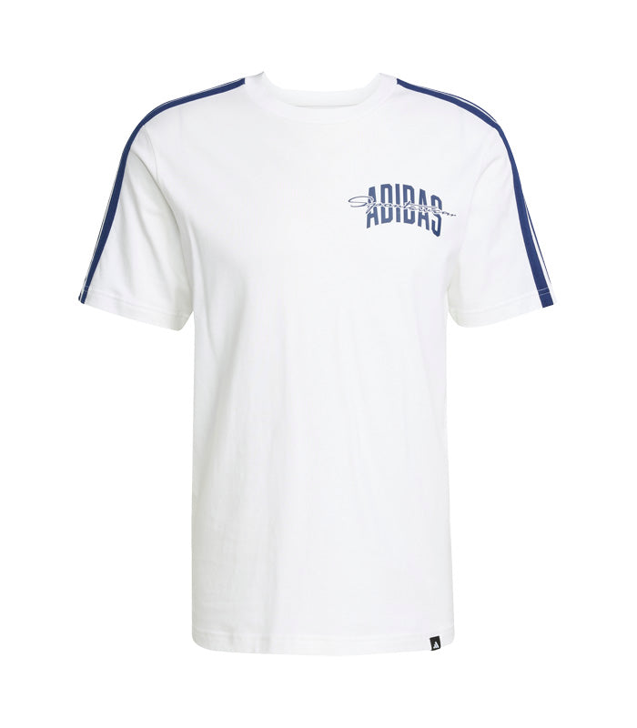 Polera Adidas  Graphic Estampado Universitario  JM6419