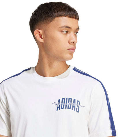 Polera Adidas  Graphic Estampado Universitario  JM6419
