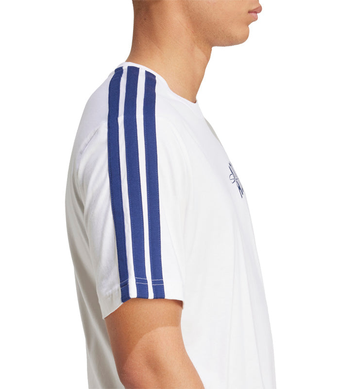Polera Adidas  Graphic Estampado Universitario  JM6419