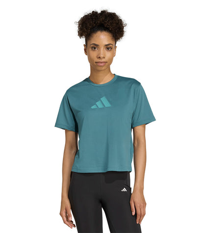 Polera Adidas  Train Essentials Big Logo Performance  JX1270