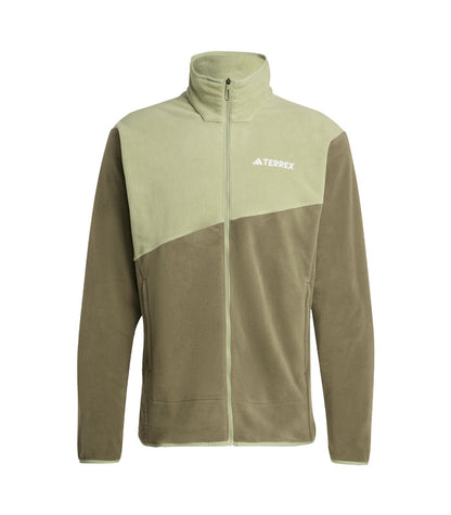 Chaqueta Adidas Terrex Térmica Multi Cierre Frontal Tela Fleece  KA6957