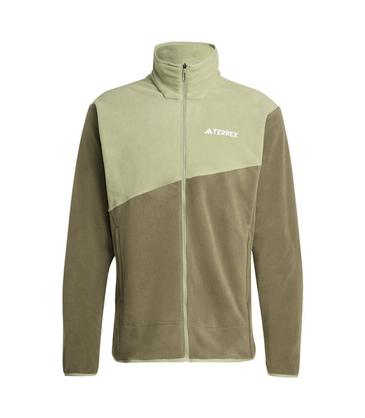 Chaqueta Adidas Terrex Térmica Multi Cierre Frontal Tela Fleece  KA6957