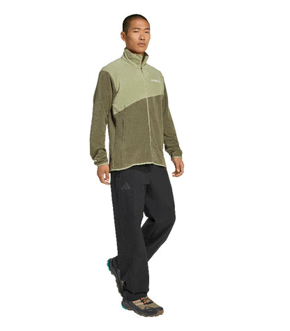 Chaqueta Adidas Terrex Térmica Multi Cierre Frontal Tela Fleece  KA6957