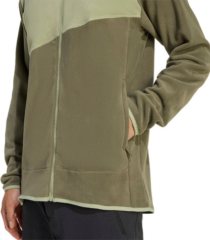 Chaqueta Adidas Terrex Térmica Multi Cierre Frontal Tela Fleece  KA6957