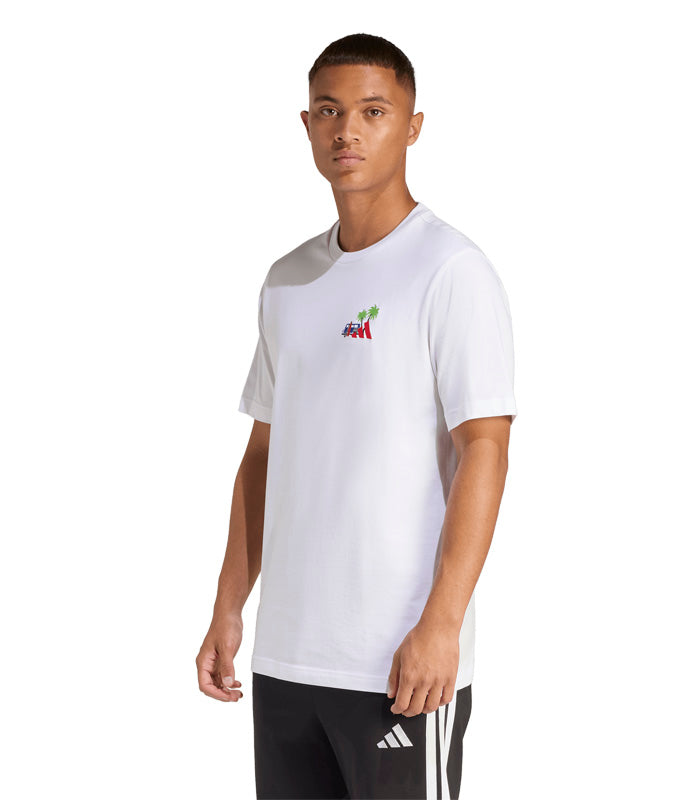 Polera Adidas  Graphic Mini Embroidery Surfing  KB2519