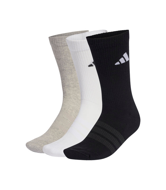 Calceta Adidas Clasicos Acolchados Sportswear 3 Pares  KC9624