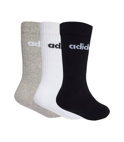 Calceta Adidas Linear Kids 3 Pares  KE7085