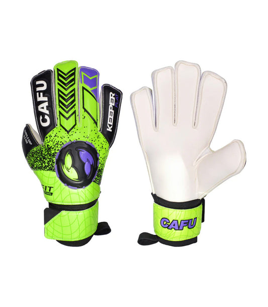 Guante Arquero Cafu  Keeper Flat  Verde Negro