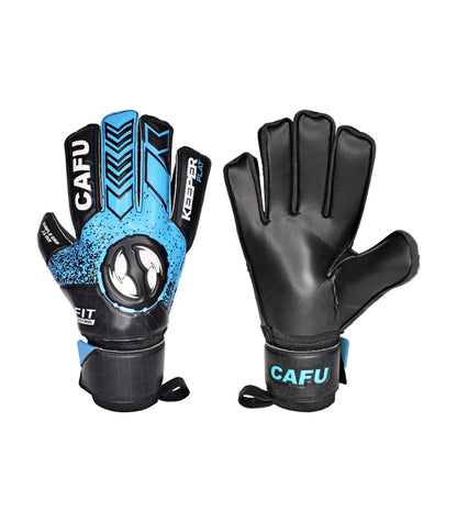 Guante Arquero Cafu  Keeper Flat  Negro Azul