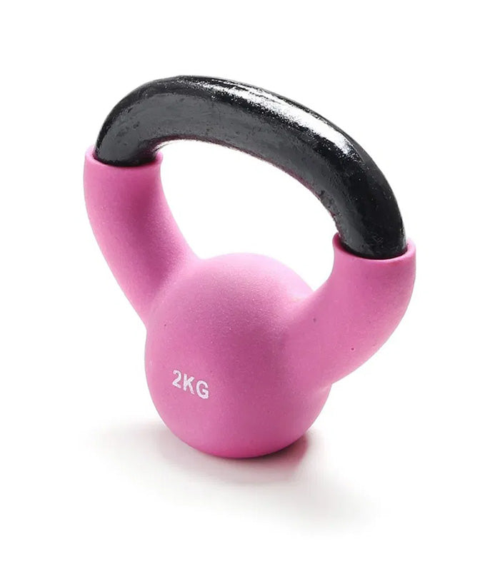 Body Sculpture Kettlebell 2 kg Neoprene Rosado