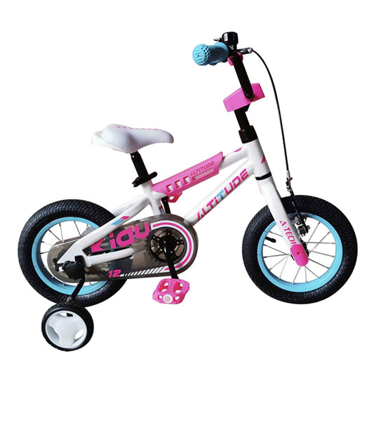 Bicicleta Niña Altitude Kidu 12 Blanca