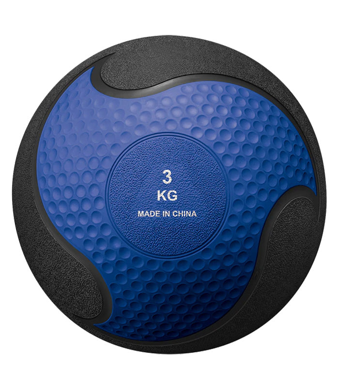 Balón Medicinal  Body Sculpture  3 KG Negro|Azul