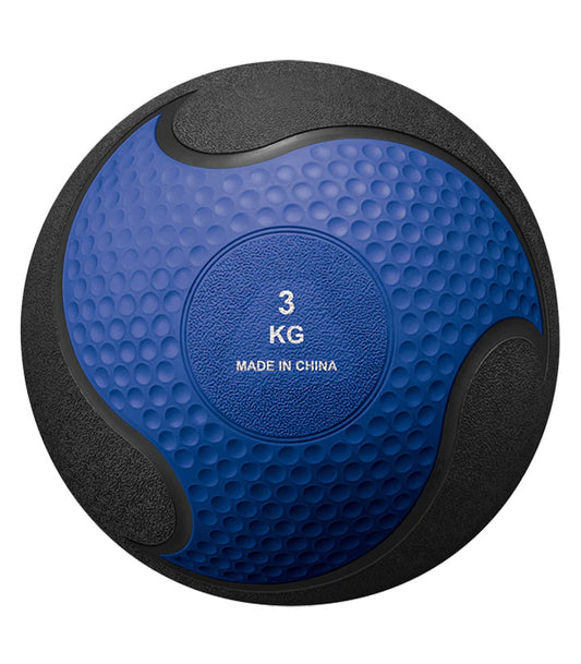 Balón Medicinal  Body Sculpture  3 KG Negro|Azul