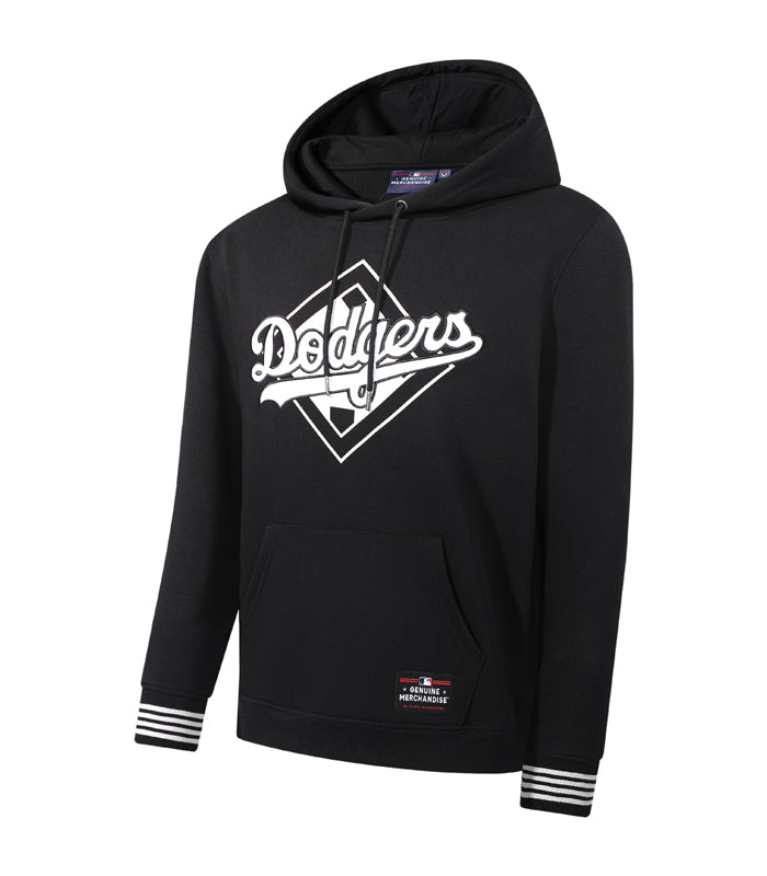 Polerón MLB Baseball Old Field Collection Dodgers Negro  MLBHD524111 BK1