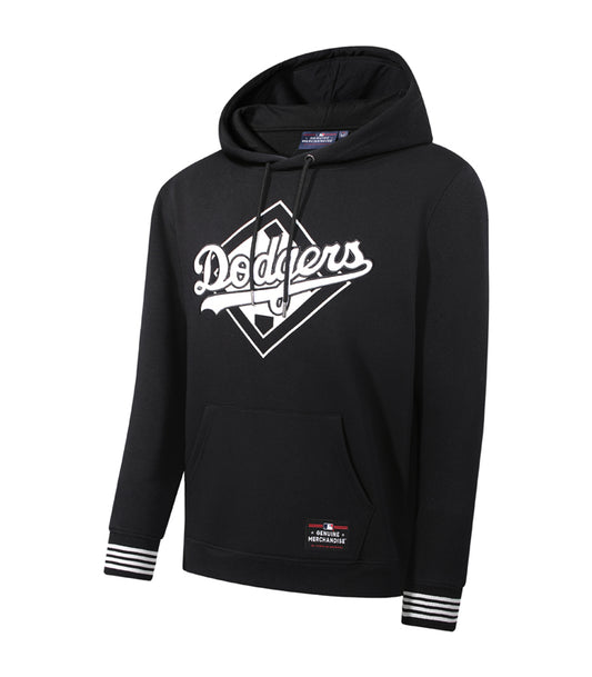 Polerón MLB Baseball Old Field Collection Dodgers Negro  MLBHD524111 BK1