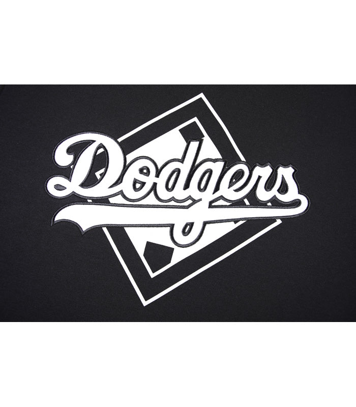 Polerón MLB Baseball Old Field Collection Dodgers Negro  MLBHD524111 BK1