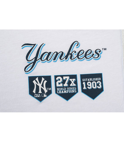 Polera MLB Primary NY Blanco  MLBTS524208 WH1