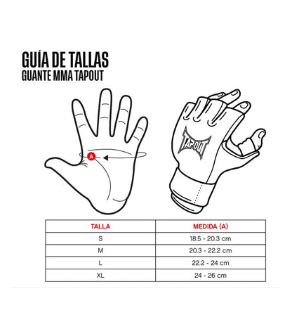 Guante MMA Tapout Garra Grappling