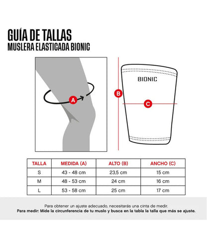Muslera Bionic Elasticada Blanco