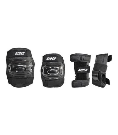 Set de Protección Rider Eco Negro