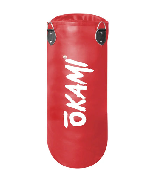 Saco de Box Okami Ecocuero 100 cm Rojo