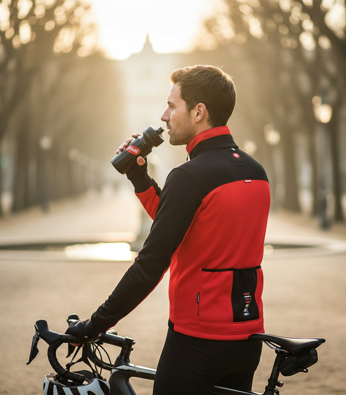 Chaqueta Santic Men's Winter Cycling Jerseys Bike Riding Jacket RB-M5C01059R