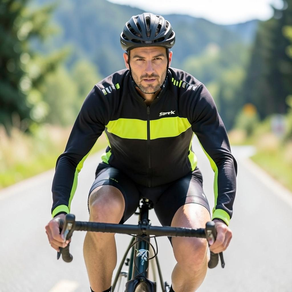 Chaqueta Santic Men's Winter Cycling Jerseys Bike Riding Jacket RB-M5C01059V