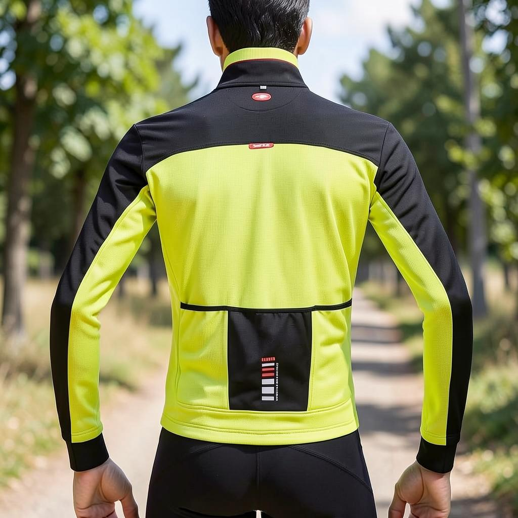 Chaqueta Santic Men's Winter Cycling Jerseys Bike Riding Jacket RB-M5C01059V