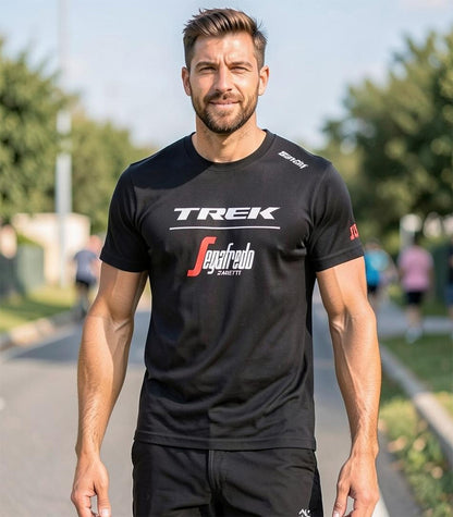 Polera Santini Trek-Segafredo Team  Negra