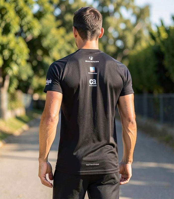 Polera Santini Trek-Segafredo Team  Negra