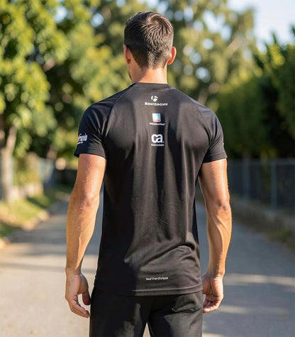 Polera Santini Trek-Segafredo Team  Negra