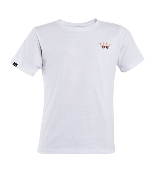 Polera Reef Niño Surf White  RFBPOV23109BL