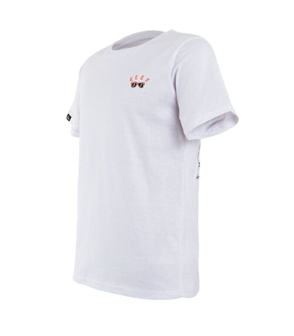 Polera Reef Niño Surf White  RFBPOV23109BL