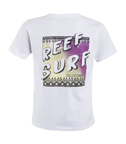 Polera Reef Niño Surf White  RFBPOV23109BL