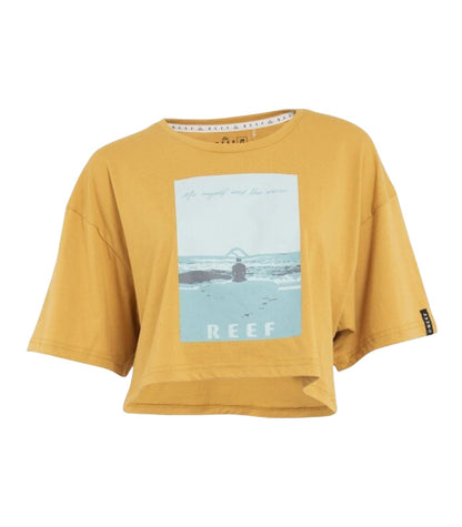Polera Reef  Crop Top  RFLPOI2203MOS