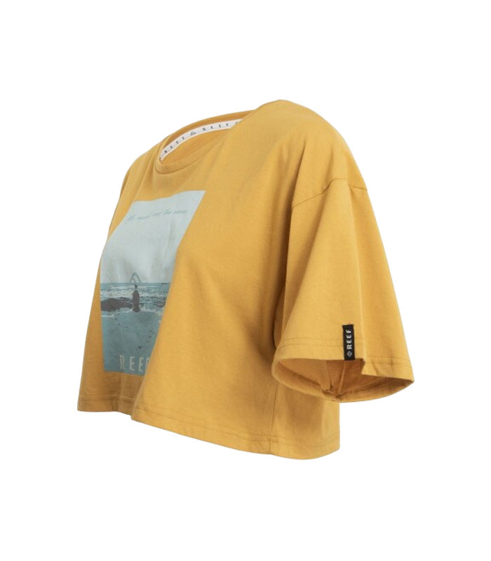 Polera Reef  Crop Top  RFLPOI2203MOS