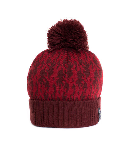 Gorro Beanie Spitfire Urban Pompom Burdeo  SF-NT06-BRG