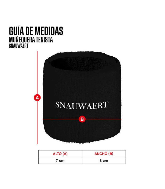 Muñequera Snauwaert Wristband  7 cm