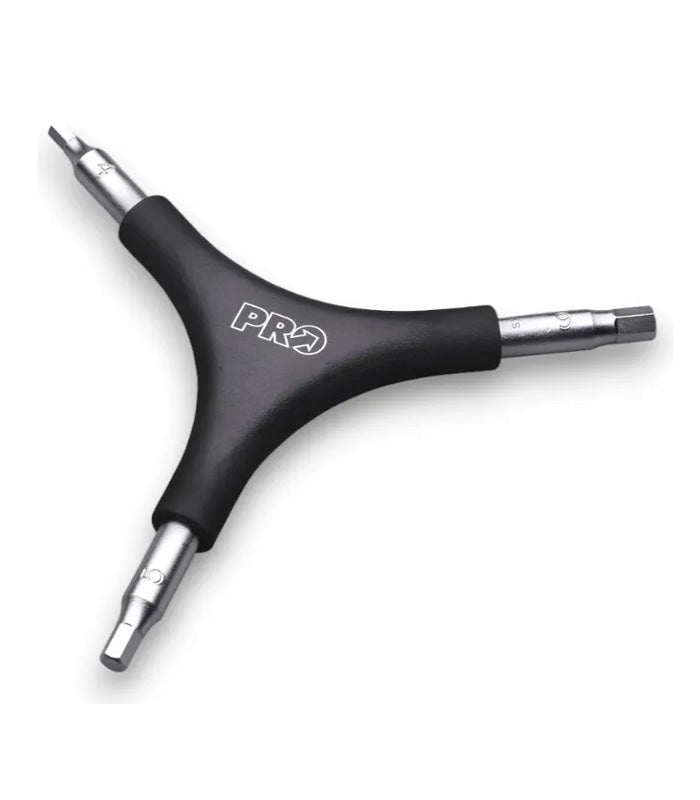Lllave Pro Hexagonal Allen Y Triple Profesional 4 / 5 / 6 mm