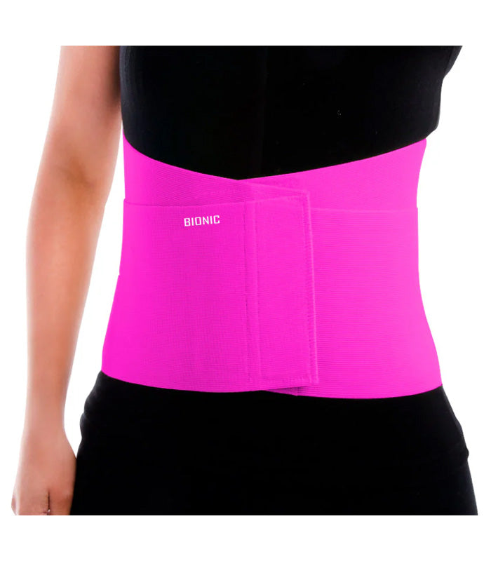 Faja Lumbar Bionic  Neoprene Fucsia