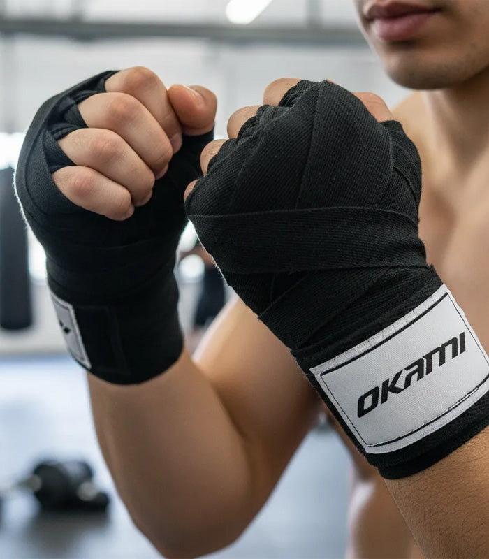 Venda Artes Marciales Okami  Negro