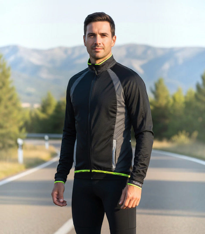 Chaqueta Funkier Hombre Gents Pro Soft Shell Jacket Black  WJ1323