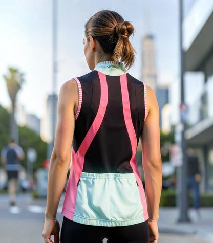 Top Funkier Mujer Active Sleeveless Jersey Terni  WJ811