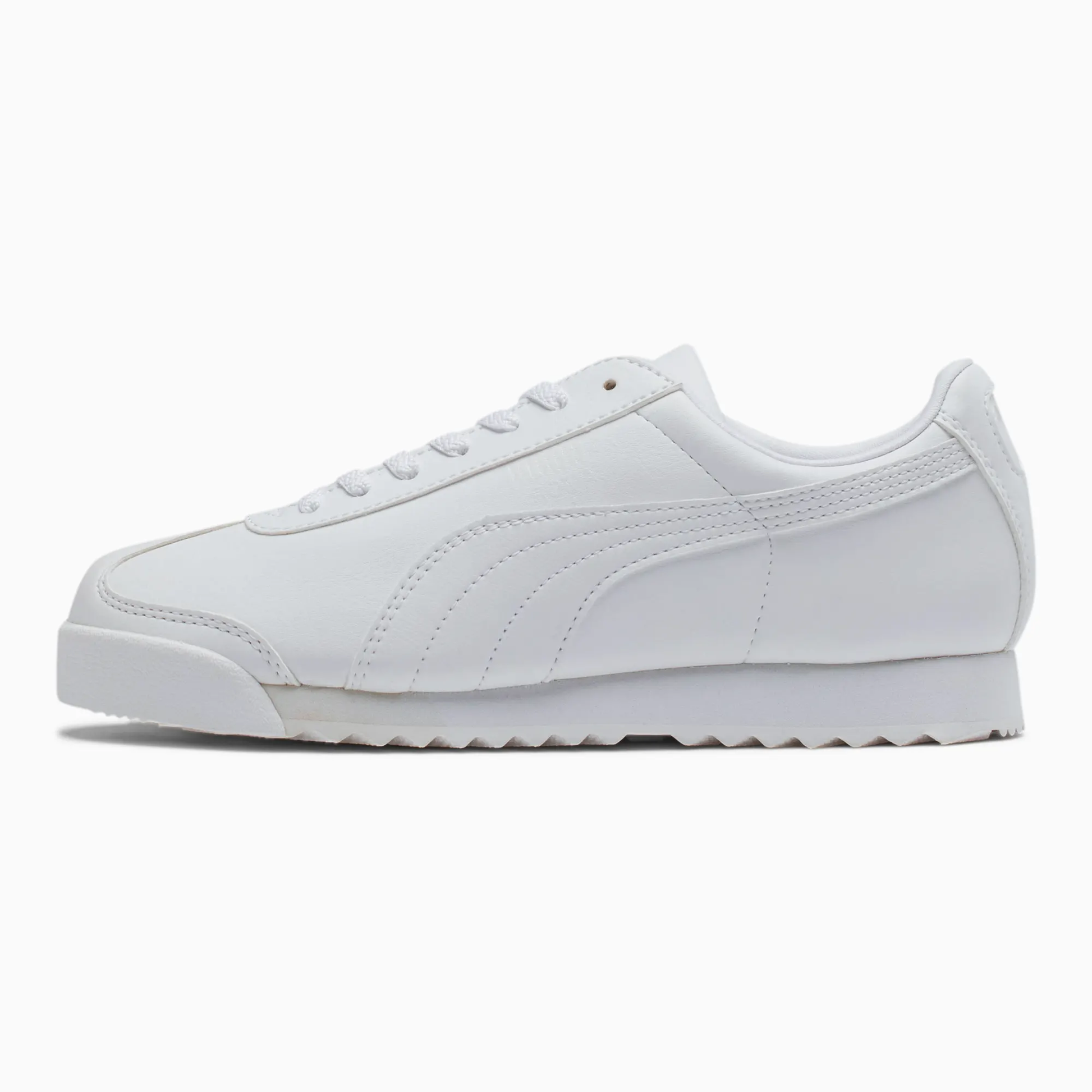 Zapatilla Puma Roma White-Light Gray 354259-14 JR