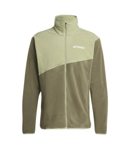 Chaqueta Adidas Terrex Térmica Multi Cierre Frontal Tela Fleece  KA6957