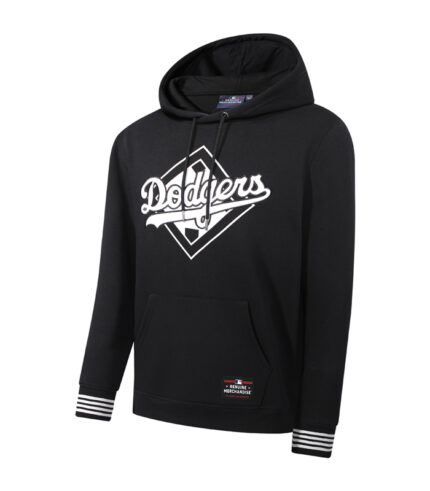 Polerón MLB Baseball Old Field Collection Dodgers Negro  MLBHD524111 BK1